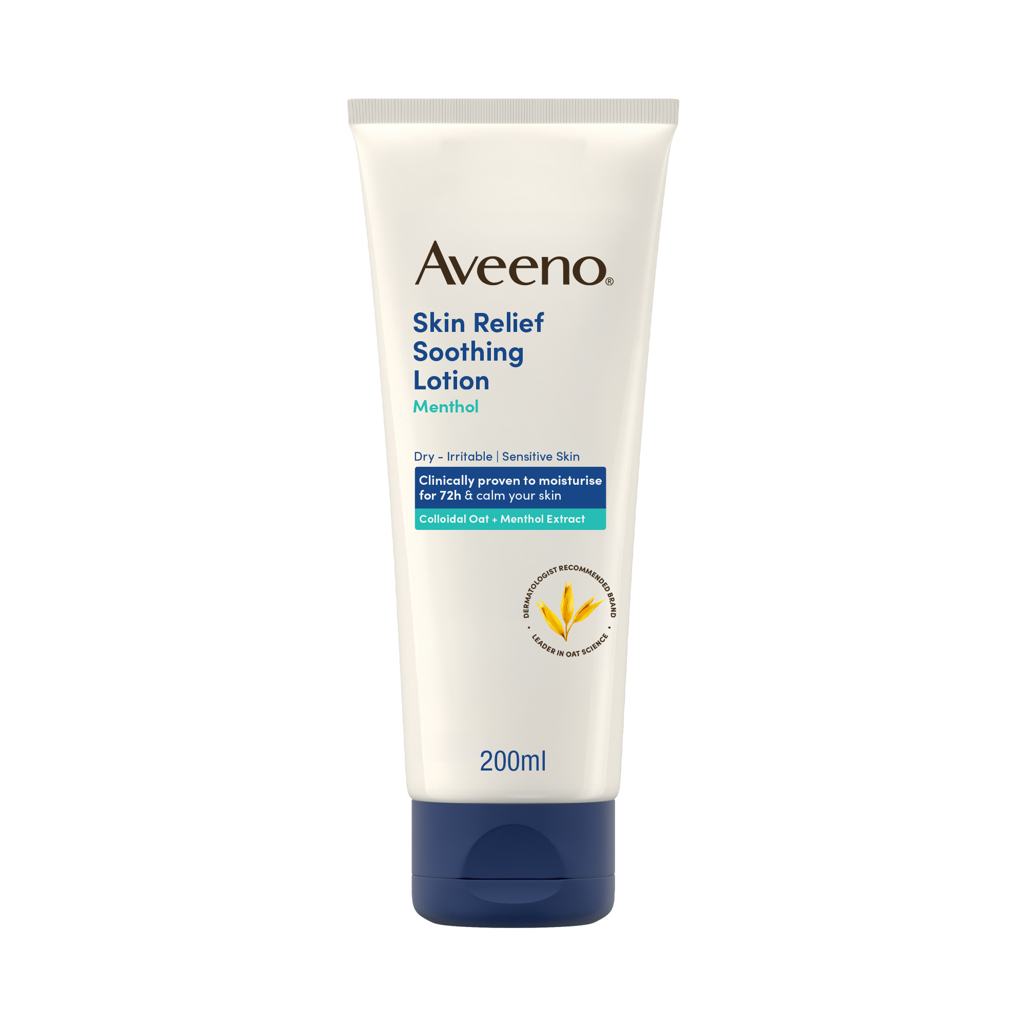 Aveeno Skin Relief - Crema Idratante Lenitiva Al Mentolo Per Pelli Secche 200 ml