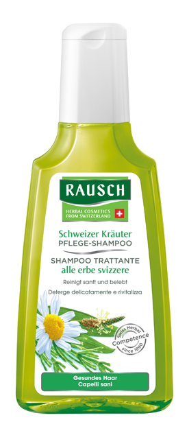 RAUSCH SHAMPOO alle erbe Svizzere 200mL RAUSCH SHAMPOO alle erbe Svizzere 200mL