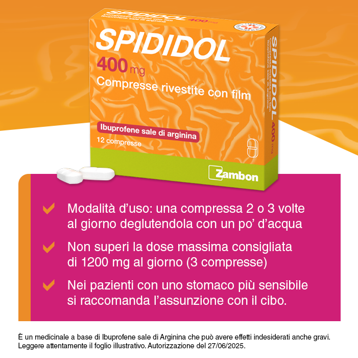 Spididol 400 mg - 12 compresse rivestite
