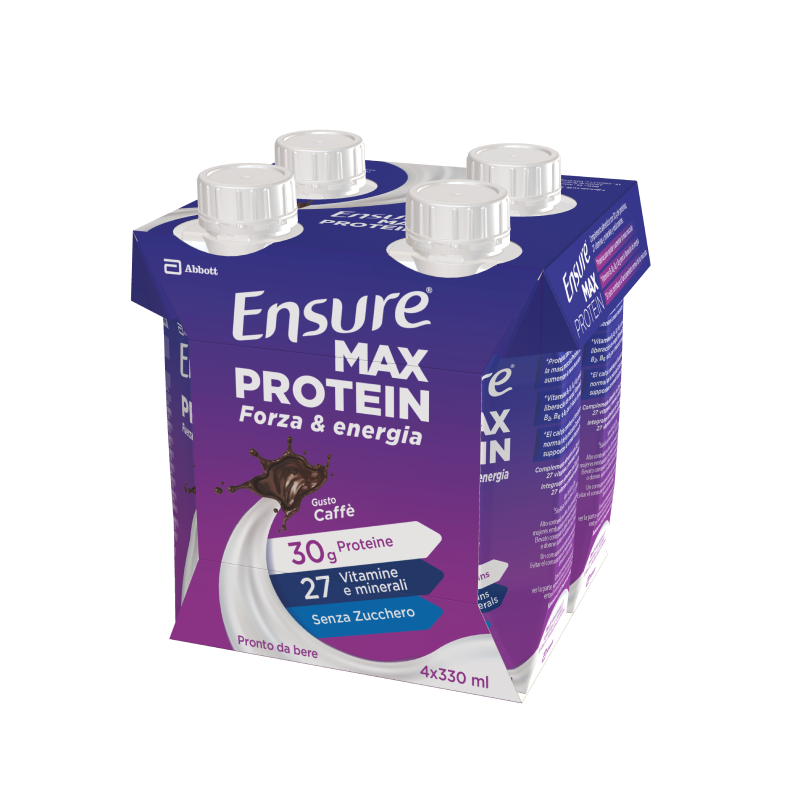 Ensure Max Protein Bevanda Proteica Caffè 4x330ml