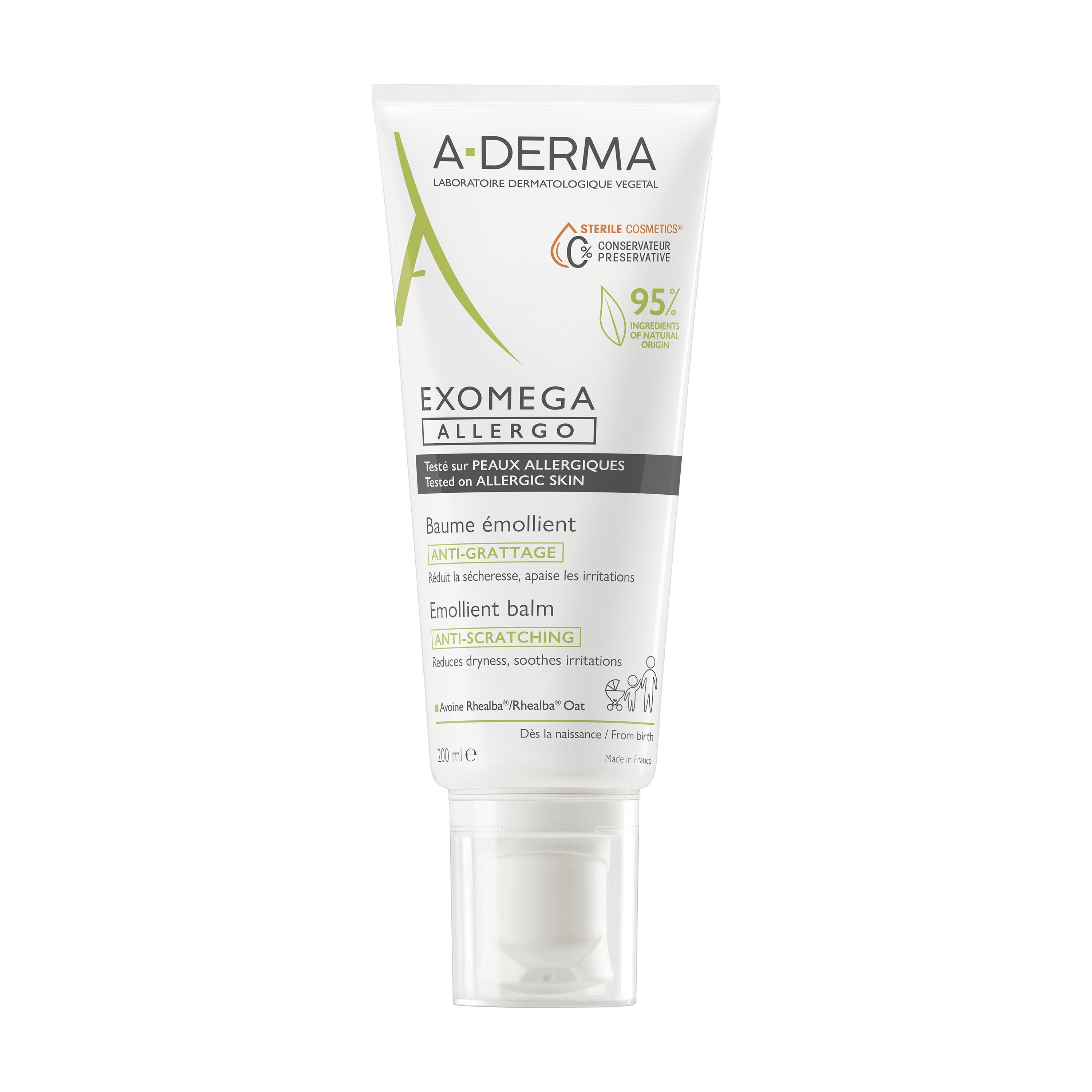A-Derma Exomega Allergo - Balsamo Emolliente 200 ml