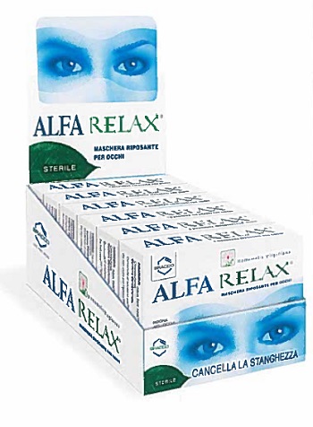 Alfa Relax Maschera Riposante Occhi 6 Pezzi