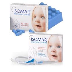 Isomar Aspiratore Nasale Set Completo + 3 Filtri Di Ricambio
