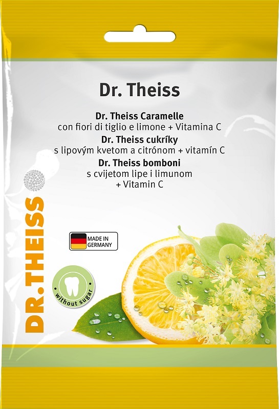 Dr Theiss - Caramelle Con Fiori Di Tiglio E Limone + Vitamina C 75 g