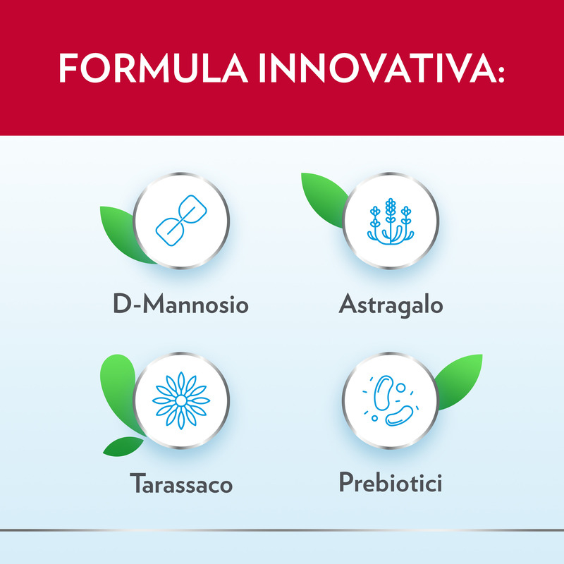 Gyno-CanesCystil Integratore Alto Dosaggio D-Mannosio per il Benessere Delle Vie Urinarie e Mantenimento della Flora Intestinale, gusto tè verde, gelsomino e agrumi, 14 bst