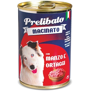 UNIPRO CANE PRELIBATO MACINATO MANZO ORTAGGI 400GR (lattina)