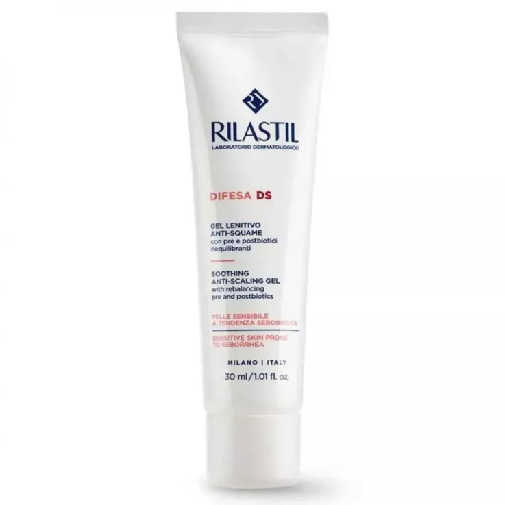 Rilastil Difesa DS - Gel Lenitivo Anti-Squame Per Pelle Sensibile A Tendenza Seborroica 40 ml