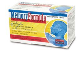 Memory Formula Integratore 10 Flaconi 10 ml Memory Formula Integratore 10 Flaconi 10 ml