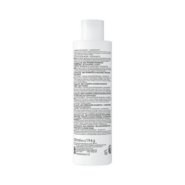 Vichy Dercos Trattamento Antiforfora 2in1 Shampoo+Balsamo 200ml Vichy Dercos Trattamento Antiforfora 2in1 Shampoo+Balsamo 200ml