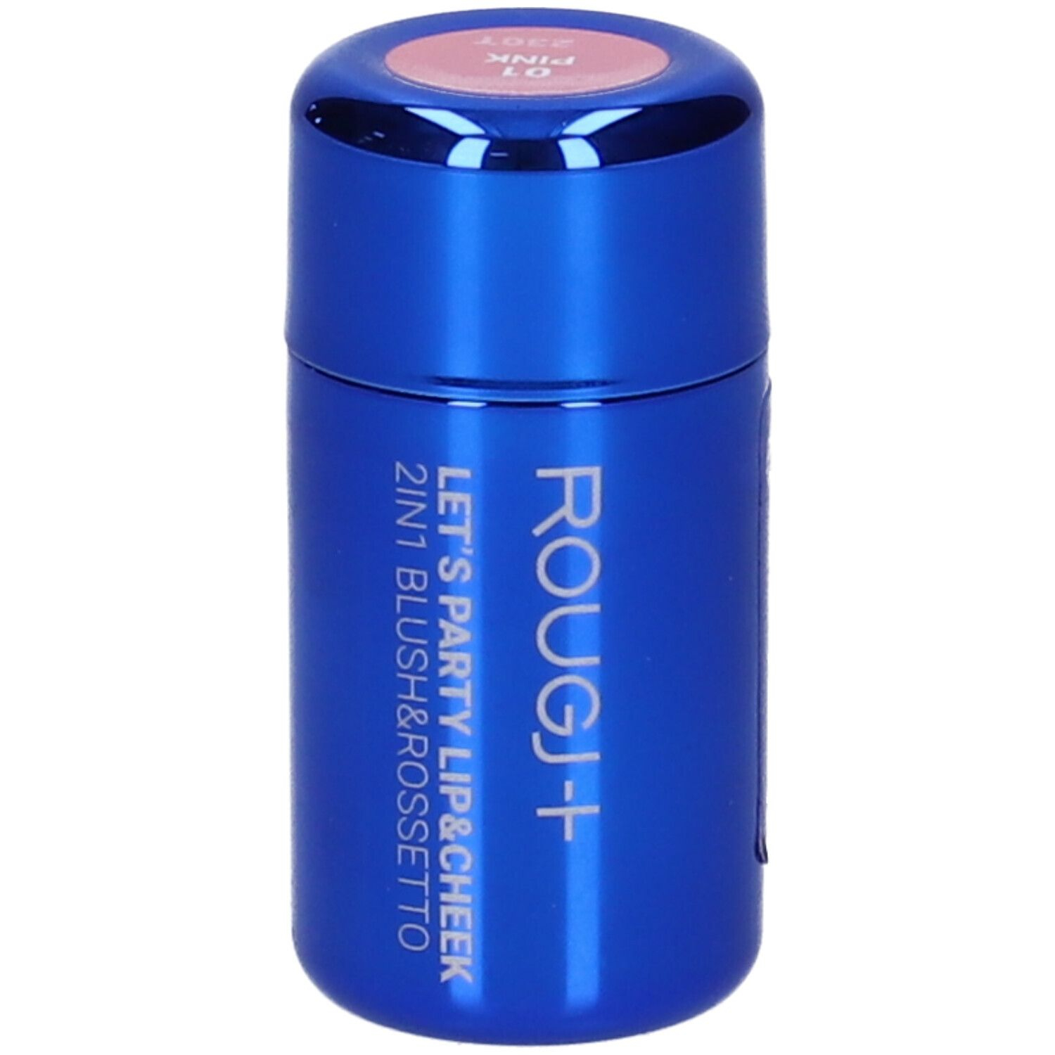 Rougj+ Let's Party Lip & Cheek 2in1 Stick Labbra e Guance 01 Rosa