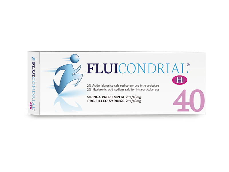 FLUICONDRIAL H siringa preriempita acido ialuronico 2ML/40MG