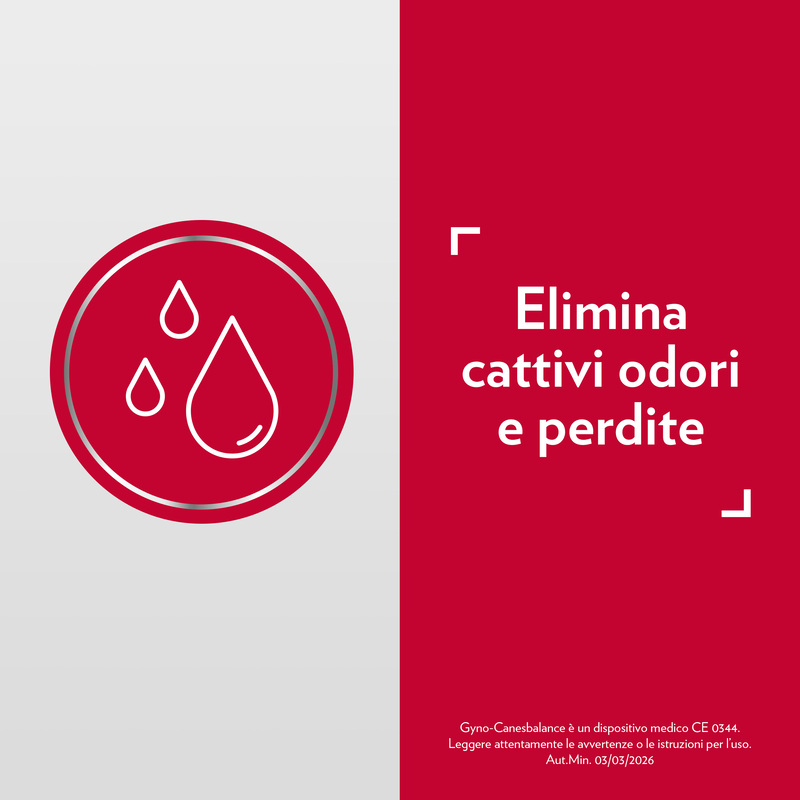 Gyno-Canesbalance, Gel Vaginale, in caso di Vaginosi Batterica, Infezioni Vaginali, 7 Flaconcini Applicatori Monouso