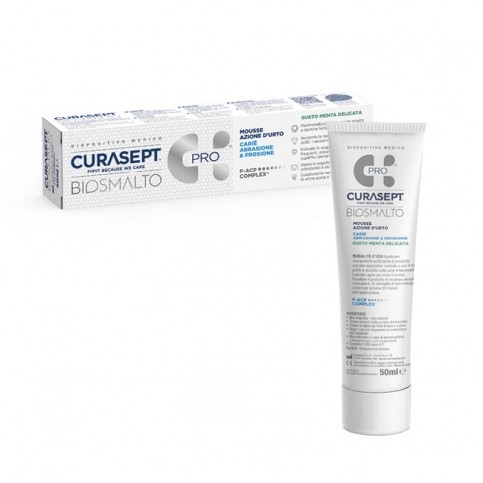 Curasept Biosmalto Mousse Denti sensibili 50 ml Curasept Biosmalto Mousse Denti sensibili 50 ml