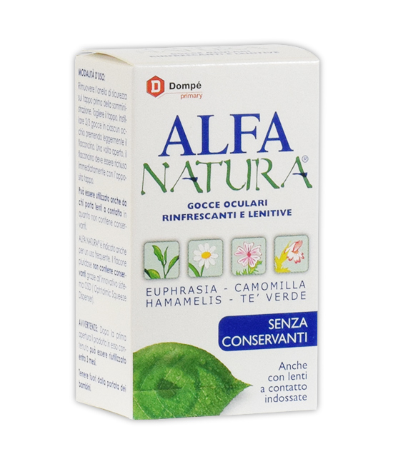 Alfa Natura Gocce Oculari Rinfrescanti e Lenitive Flacone 10 ml