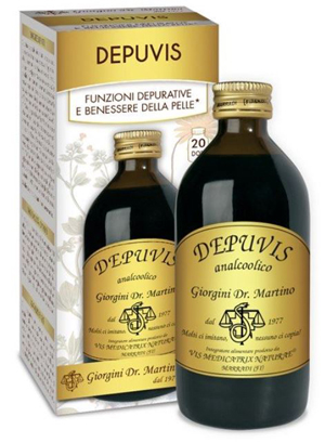 Dr. Giorgini Depuvis Liquido Analcolico Integratore Depurativo 200 ml Dr. Giorgini Depuvis Liquido Analcolico Integratore Depurativo 200 ml