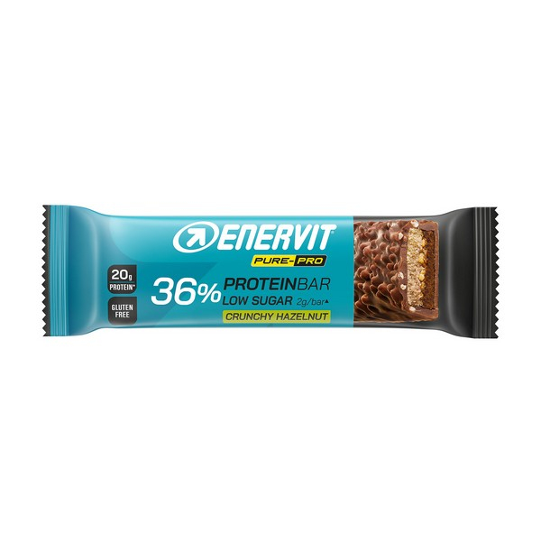 Enervit Pure Pro Protein Bar 36% Crunchy Hazelnut - 55gr