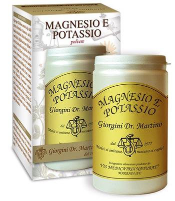 Dr. Giorgini Magnesio e Potassio Polvere Integratore Contro Stanchezza e Affaticamento 180 g Dr. Giorgini Magnesio e Potassio Polvere Integratore Contro Stanchezza e Affaticamento 180 g