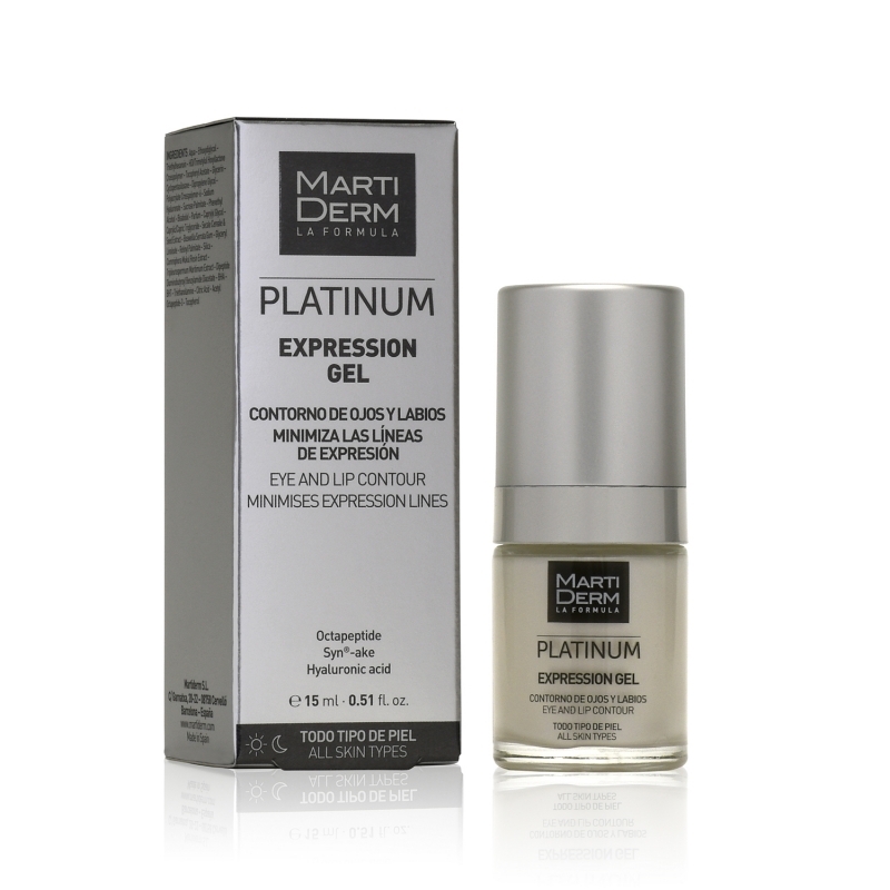 Martiderm - Platinum - Expression Gel - per contorno occhi e labbra - 15 ml