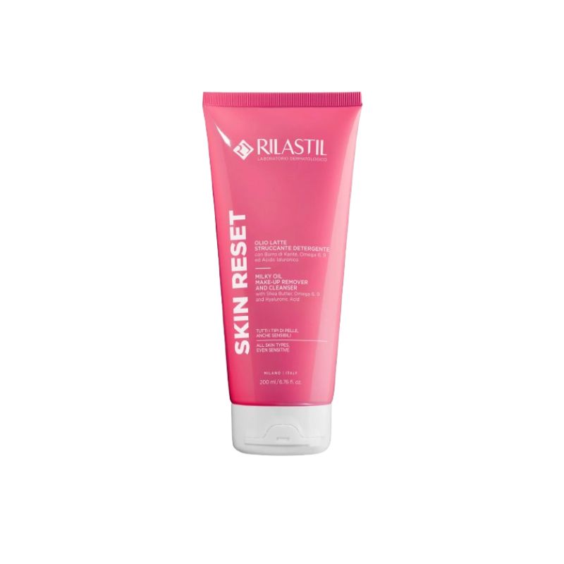 Rilastil Skin Reset - Olio Latte Struccante Detergente 200 ml
