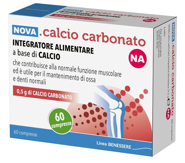 NOVA CALCIO CARB NA0,5G 60CPR NOVA CALCIO CARB NA0,5G 60CPR