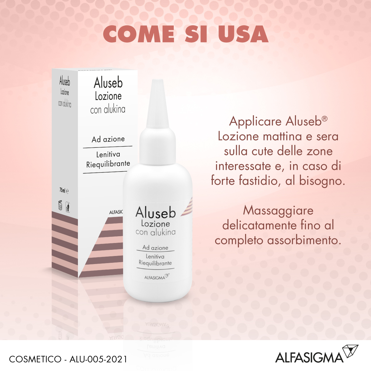Aluseb Lozione Dermatita Seborroica con Alukina 75 ml Aluseb Lozione Dermatita Seborroica con Alukina 75 ml