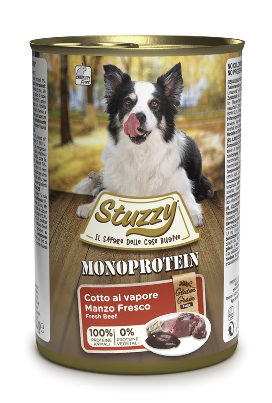 STUZZY DOG MONOPROT MANZO 400G