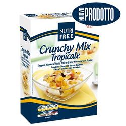 Nutri Free Crunchy Mix Tropicale Mix Di Cereali In Fiocchi E Frutta 375 g Nutri Free Crunchy Mix Tropicale Mix Di Cereali In Fiocchi E Frutta 375 g