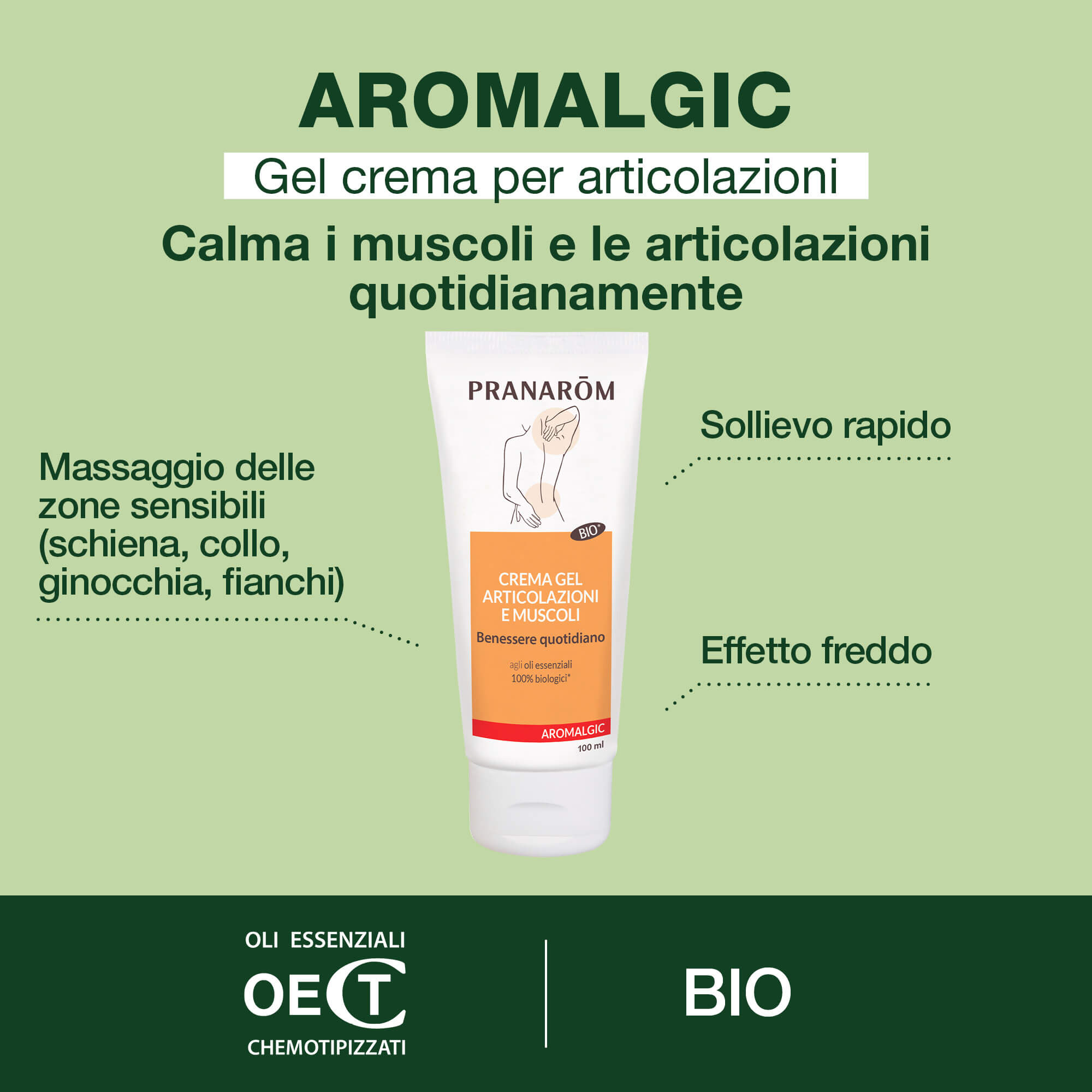 PRANAROM ALGIC Crema Art.100ml