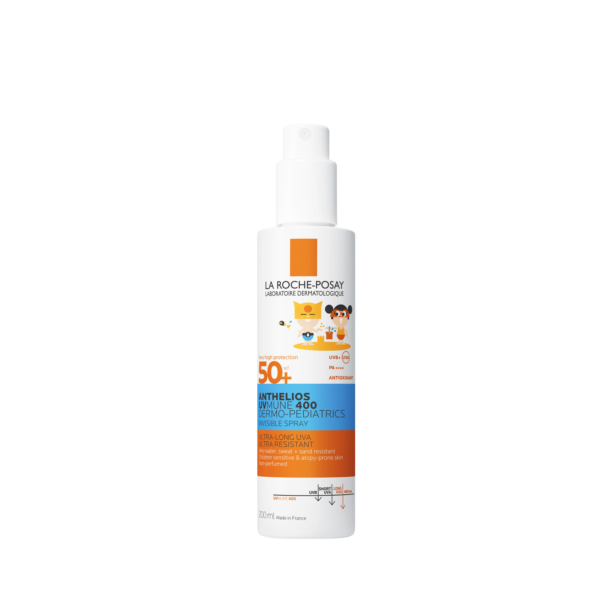 La Roche-Posay - Anthelios Uvmune 400 Dermo-Pediatrics Spray Invisibile SPF50+ Bambini 200 ml