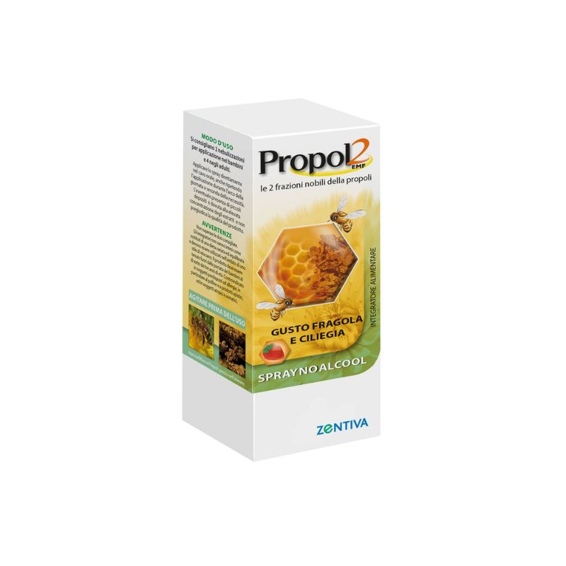 Zentiva Propol2 EMF Spray No Alcool 30 ml - Integratore Per La Gola 