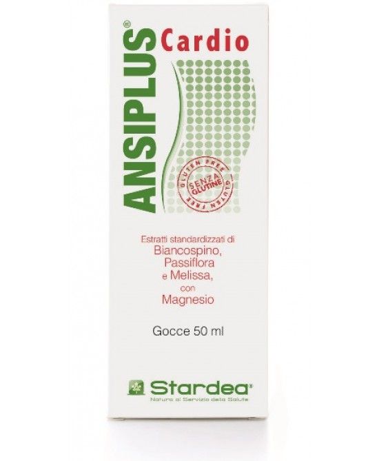 Ansiplus Cardio Gocce Integratore Benessere Cardiovascolare 50 ml