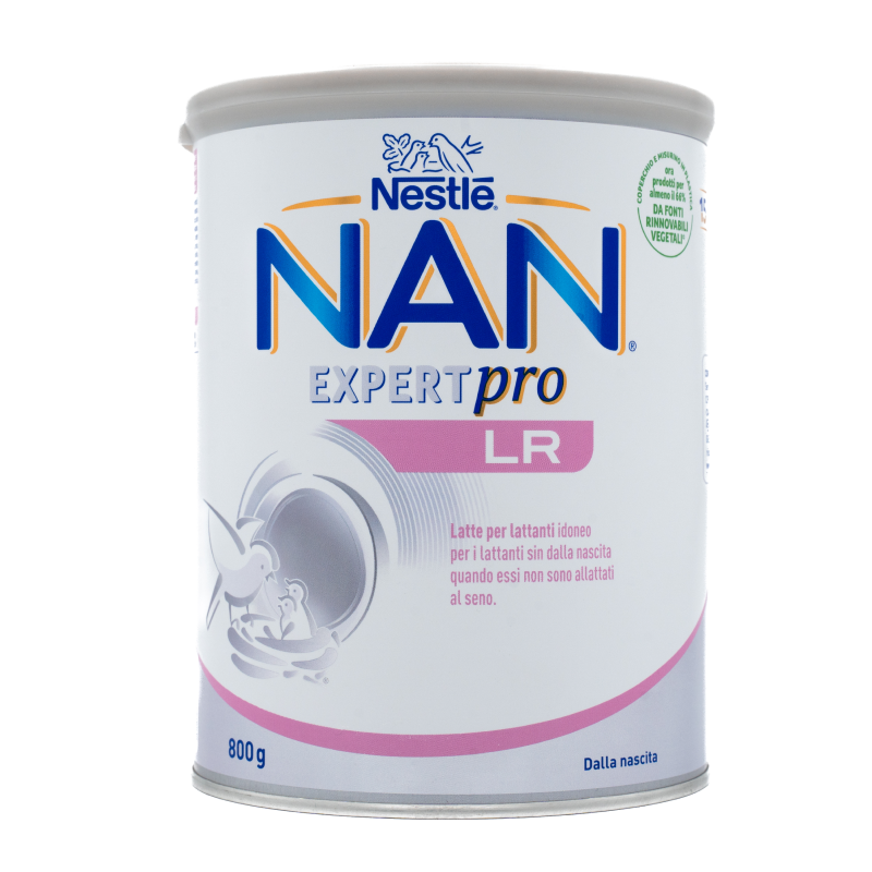 NESTLÈ NAN EXPERTpro LR LATTE IN POLVERE con Lattosio Ridotto 800g  NESTLÈ NAN EXPERTpro LR LATTE IN POLVERE con Lattosio Ridotto 800g