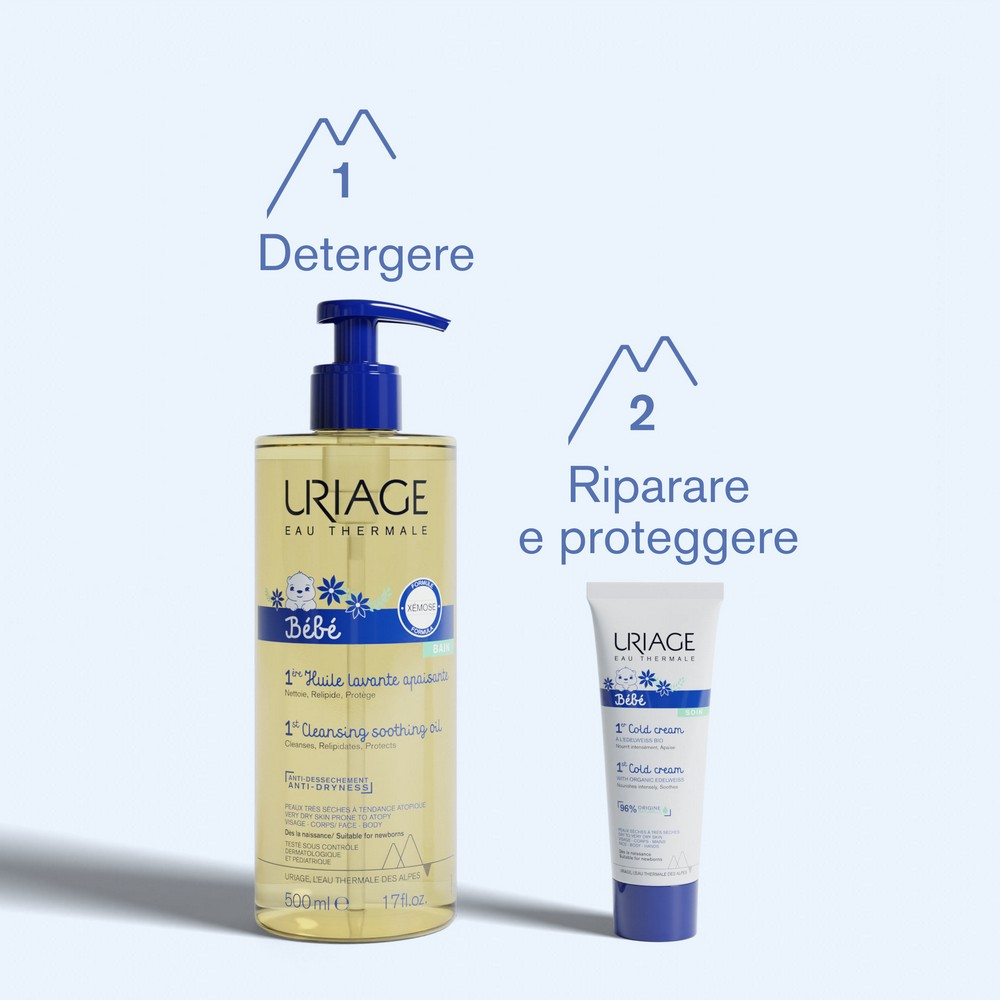 Uriage Baby Cold Cream Crema protettiva nutriente - 75ML Uriage Baby Cold Cream Crema protettiva nutriente - 75ML