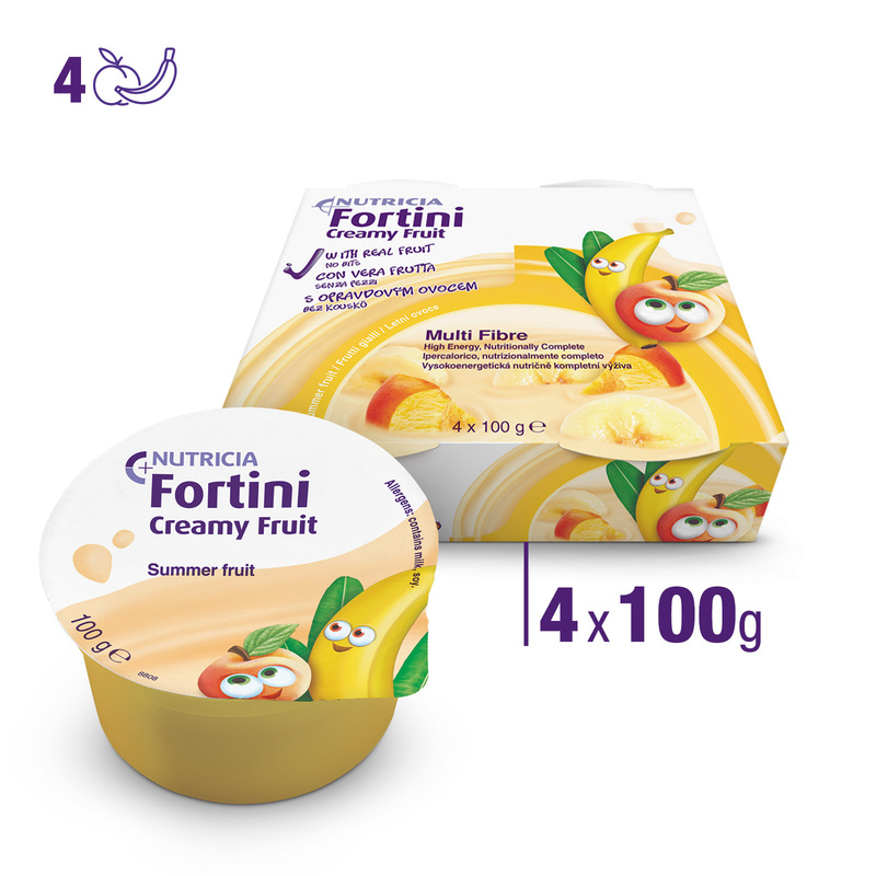 Fortini Creamy Integratore Nutrizionale Ai Frutti Gialli 4 Coppete Fortini Creamy Integratore Nutrizionale Ai Frutti Gialli 4 Coppete