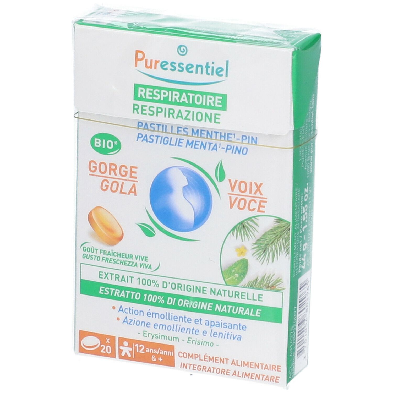PURESSENTIEL PAST MENTA PIN44G