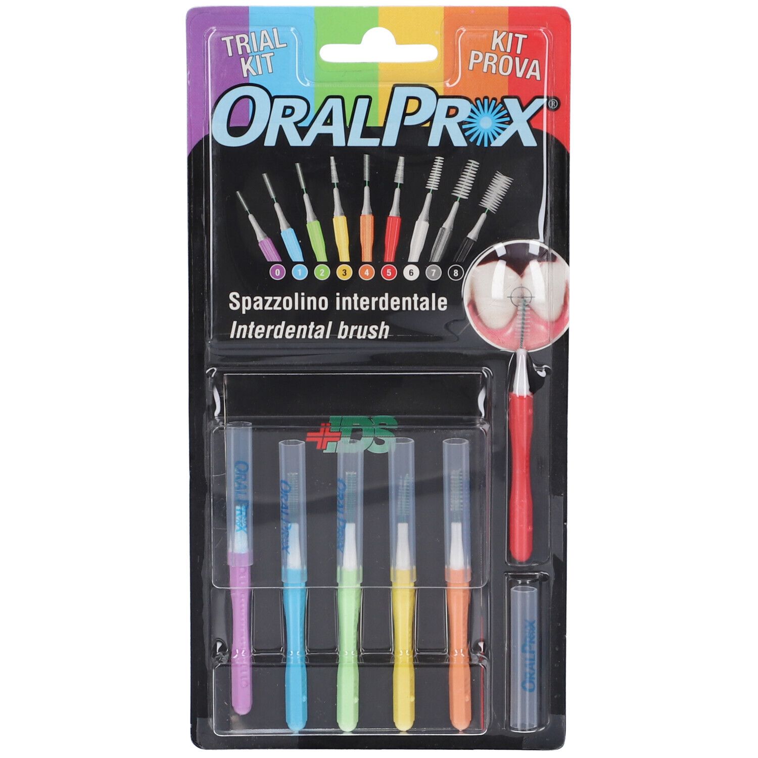 Oralprox Kit Prova Scovolino Interdentale 6 Misure