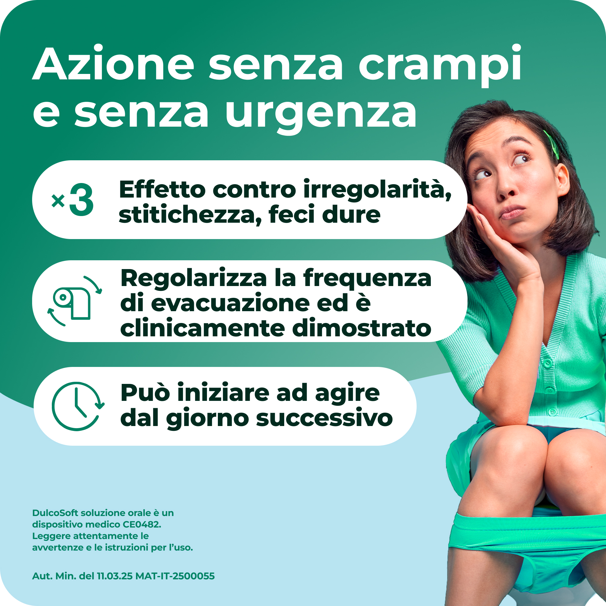 Dulcosoft Soluzione Orale 250 ml - Lassativo Delicato