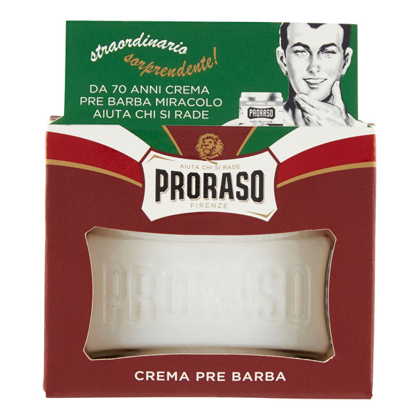 PRORASO PREBARBA BARBE DU100ML