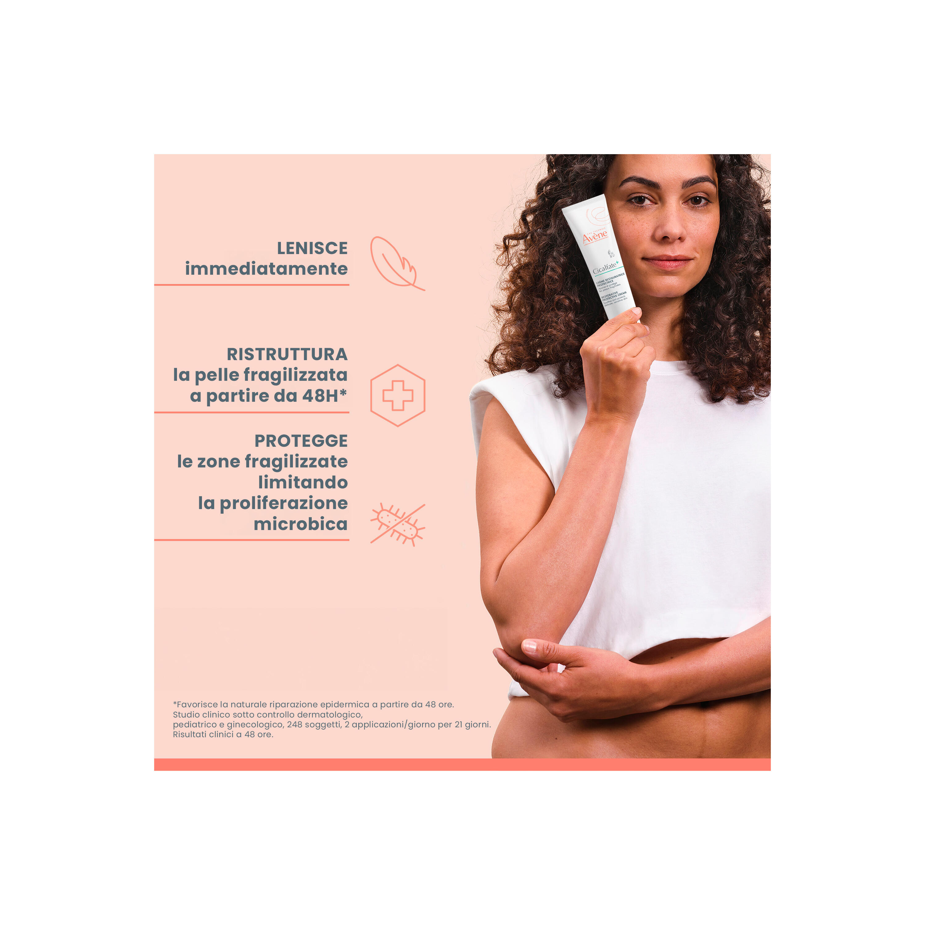 Avène Cicalfate+ - Crema Ristrutturante Protettiva Per Pelle Fragilizzata 100 ml