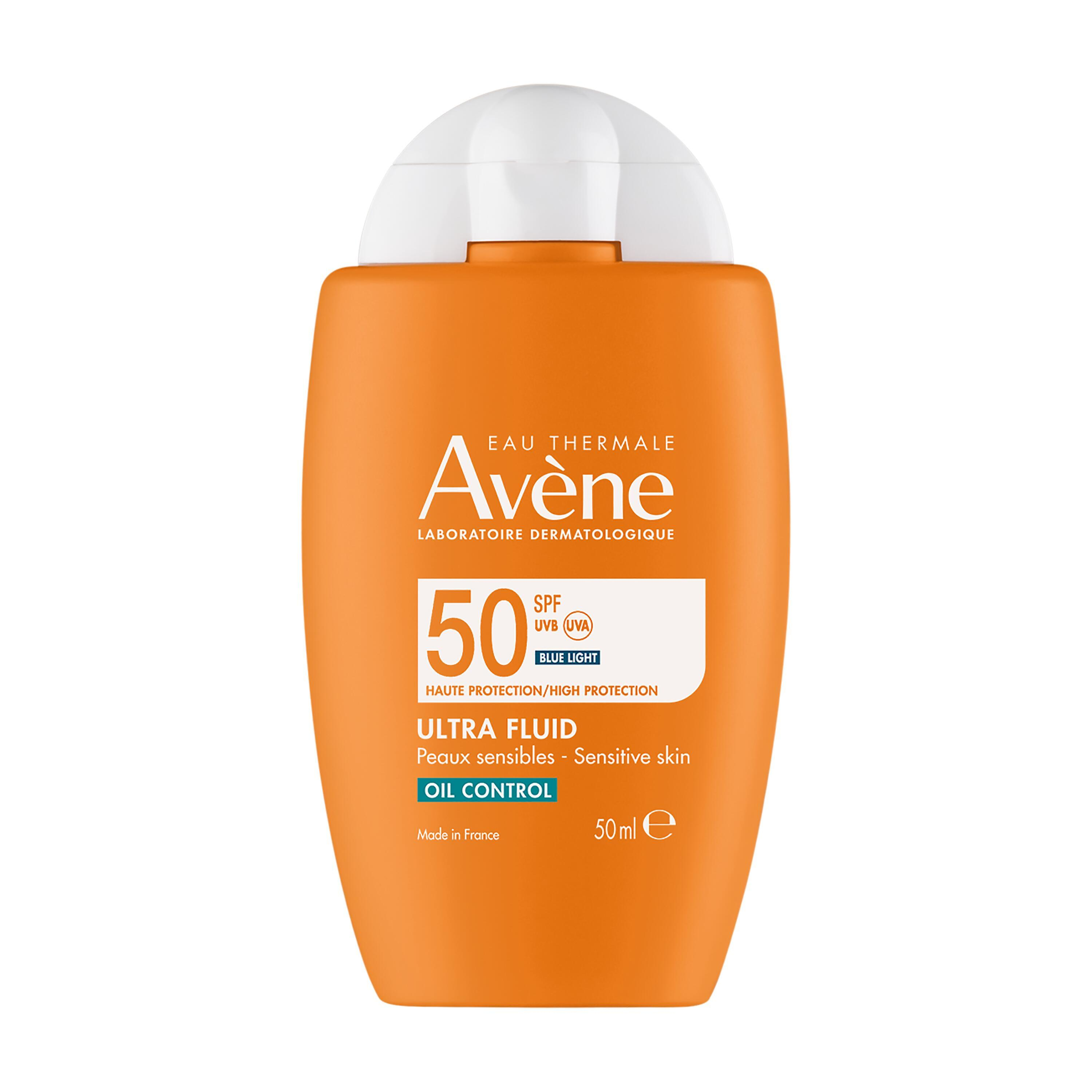 Eau Thermale Avène ULTRA FLUID OIL CONTROL Alta protezione SPF50 50 ml