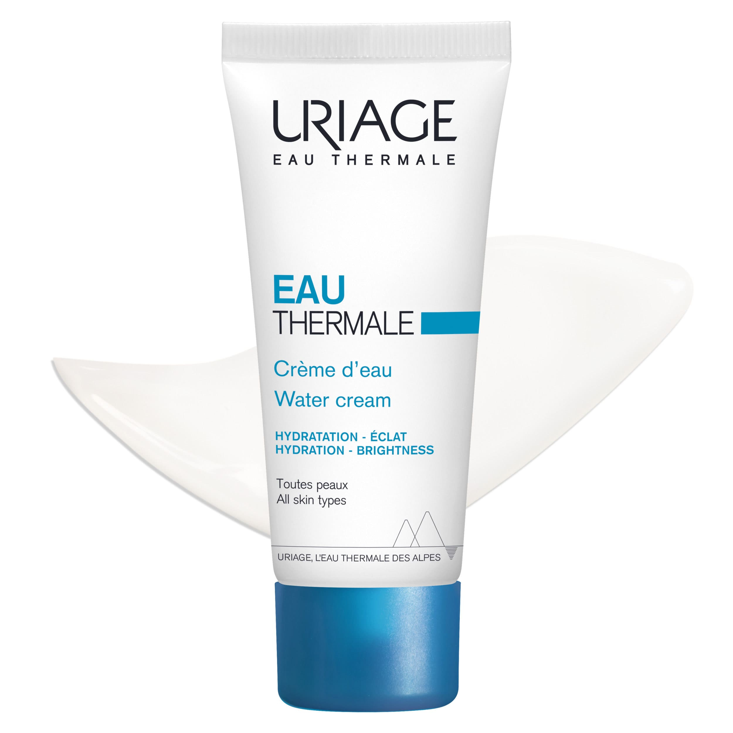 URIAGE EAU THERMALE Crema viso idratante con ACIDO IALURONICO I 24H di Idratazione, luminosità e morbidezza - 40 ml