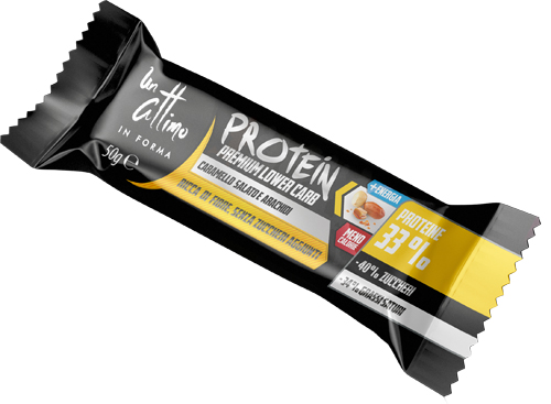 PROTEIN Barr.33%Caramello 50g
