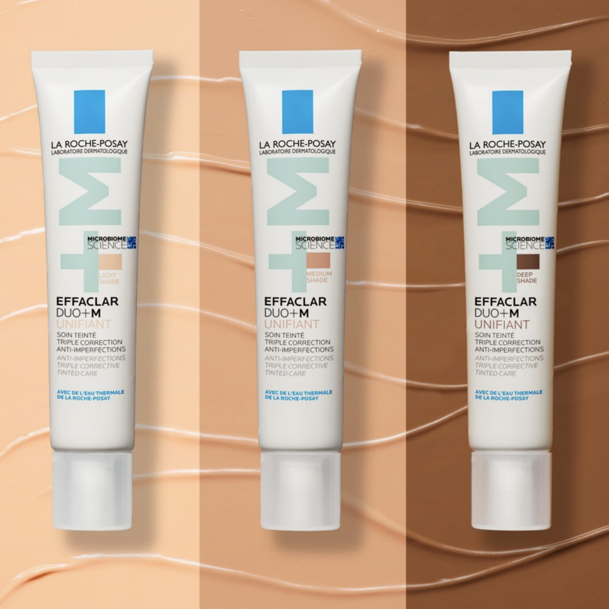 La Roche-Posay Effaclar Duo+M Unifiant - Trattamento Colorato Anti-Imperfezioni 40 ml Medium