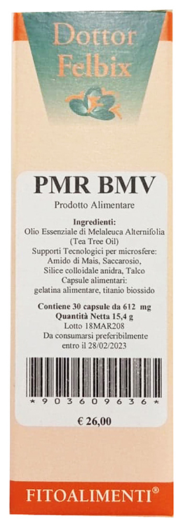 PMR BMV 30 OPERCOLI 17 G