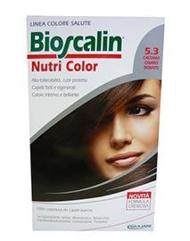 Bioscalin Nutri Color 5.3 Castano Chiaro Dorato Trattamento Colorante Bioscalin Nutri Color 5.3 Castano Chiaro Dorato Trattamento Colorante
