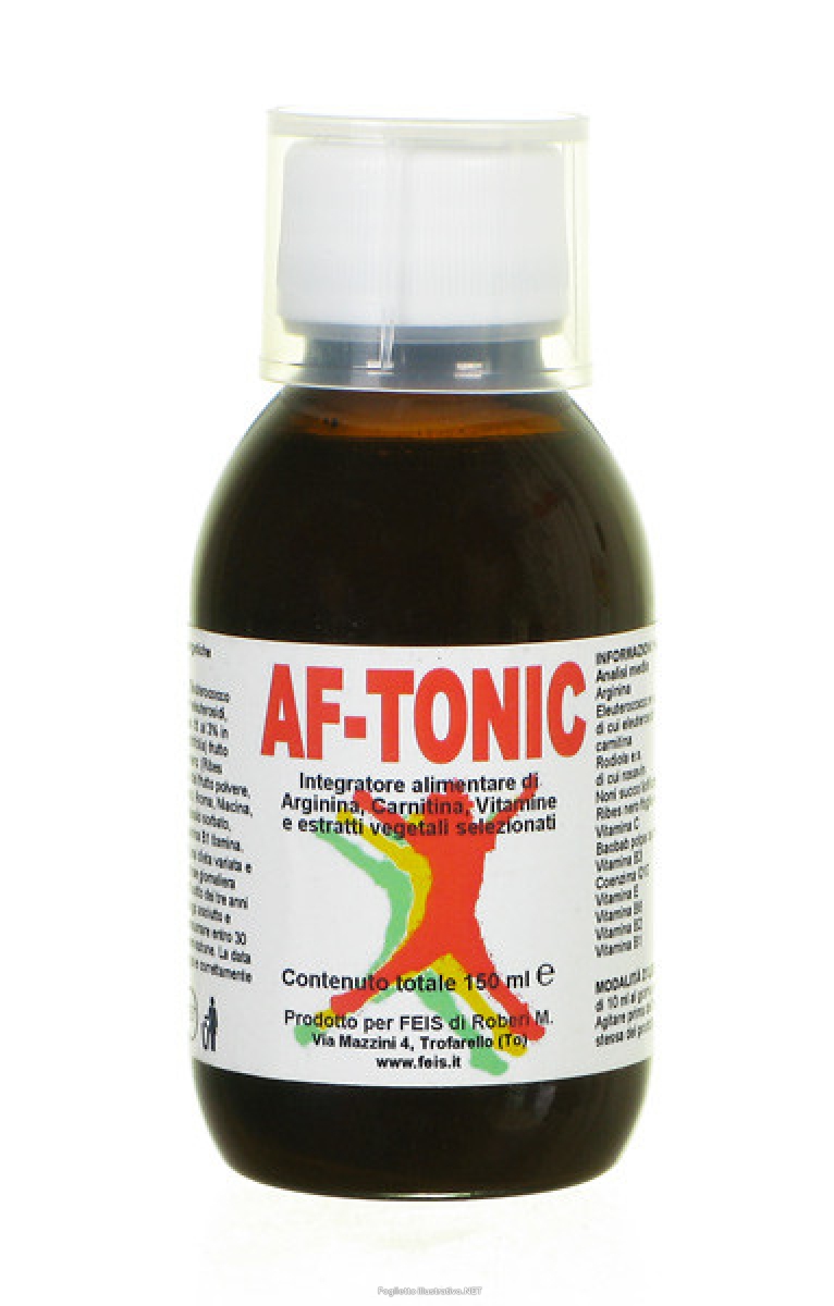 AF TONIC SCIROPPO 150 ML AF TONIC SCIROPPO 150 ML