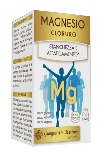 Dr. Giorgini Magnesio Cloruro Integratore Ricostituente 334 Pastiglie