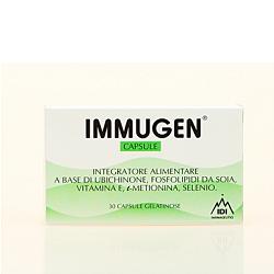 IDI Farmaceutici Linea Difese Immunitarie Immugen Integratore 30 Capsule IDI Farmaceutici Linea Difese Immunitarie Immugen Integratore 30 Capsule