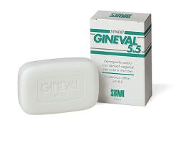 Gineval Sapone pH 5,5 Detergente Antibatterico Igiene Intima 100 g Gineval Sapone pH 5,5 Detergente Antibatterico Igiene Intima 100 g