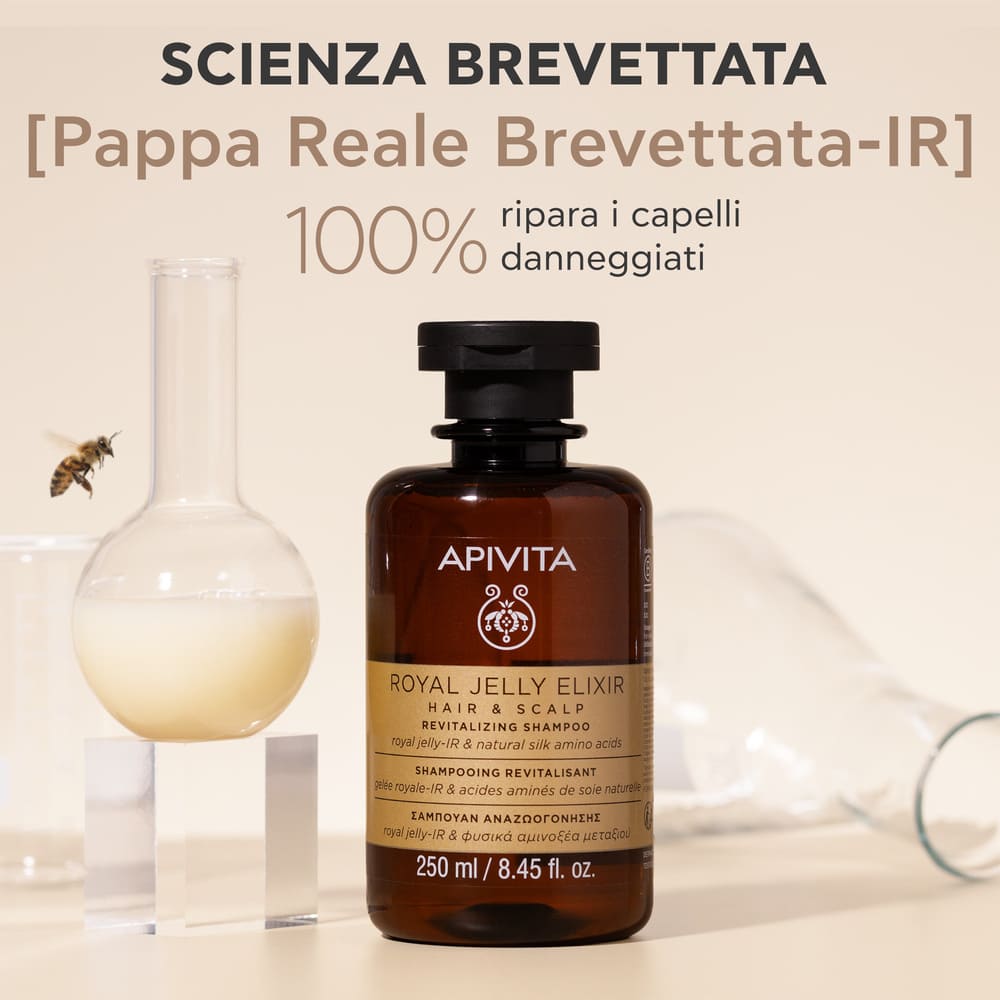 Apivita Royal Jelly Elixir - Shampoo Rivitalizzante 250 ml